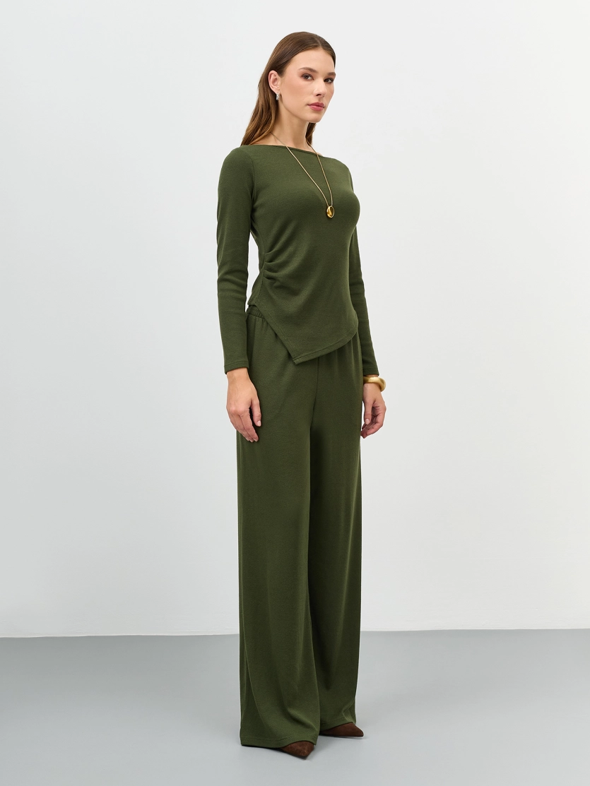 Трикотажные брюки из смесовой вискозы