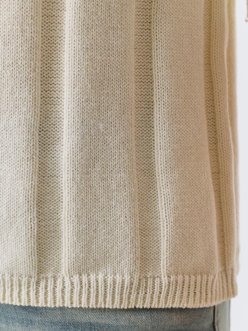 Поло в рубчик из 100% хлопка