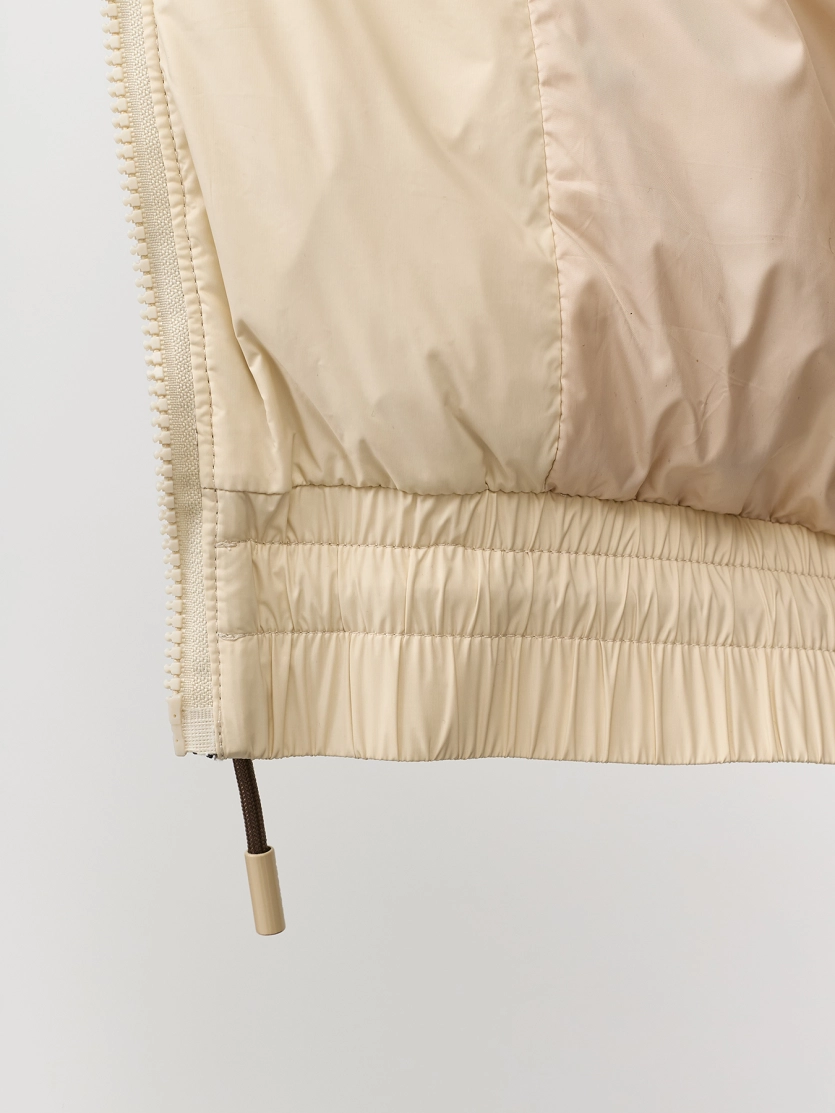 Комбинированная куртка с искуственным мехом