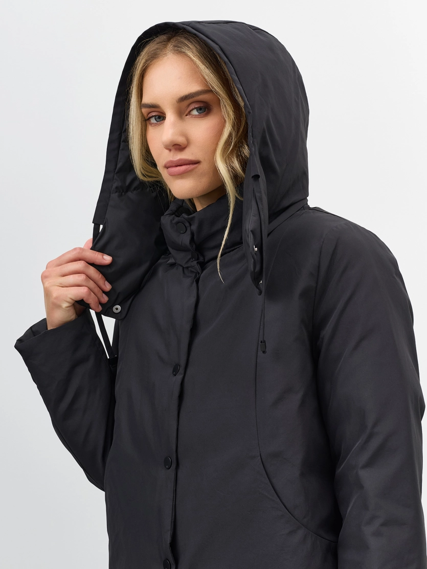 Двусторонняя куртка с капюшоном