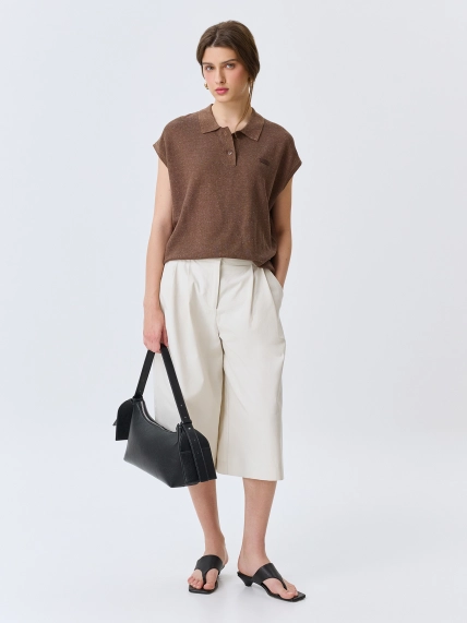 Поло из смесового лиоцелла