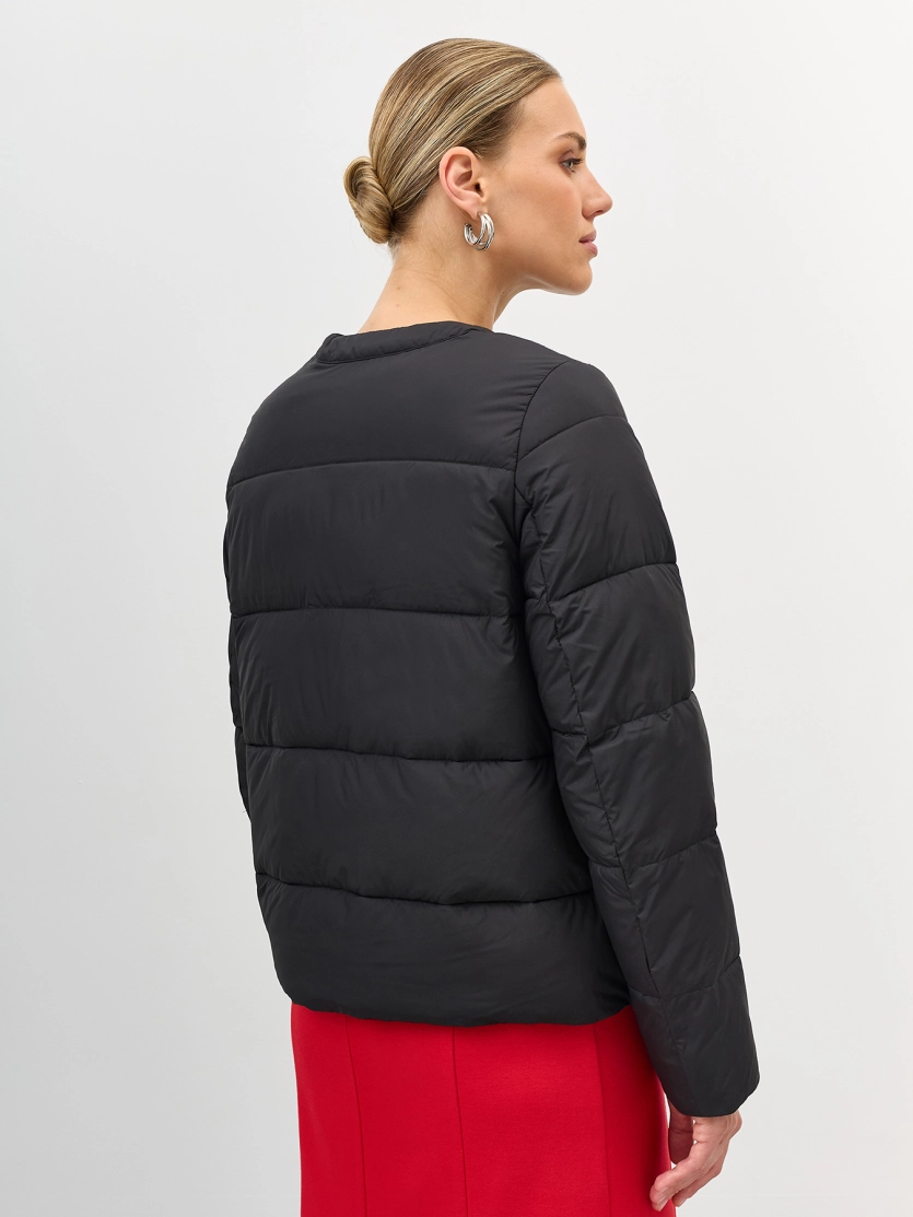 Куртка с контрастными деталями