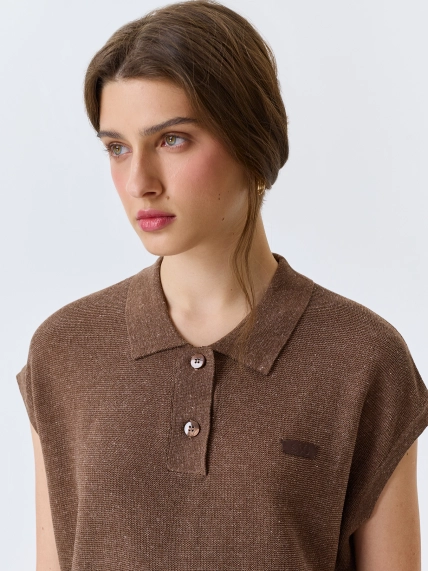 Поло из смесового лиоцелла