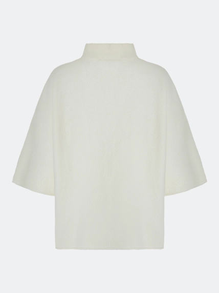 Oversize джемпер с широкими рукавами