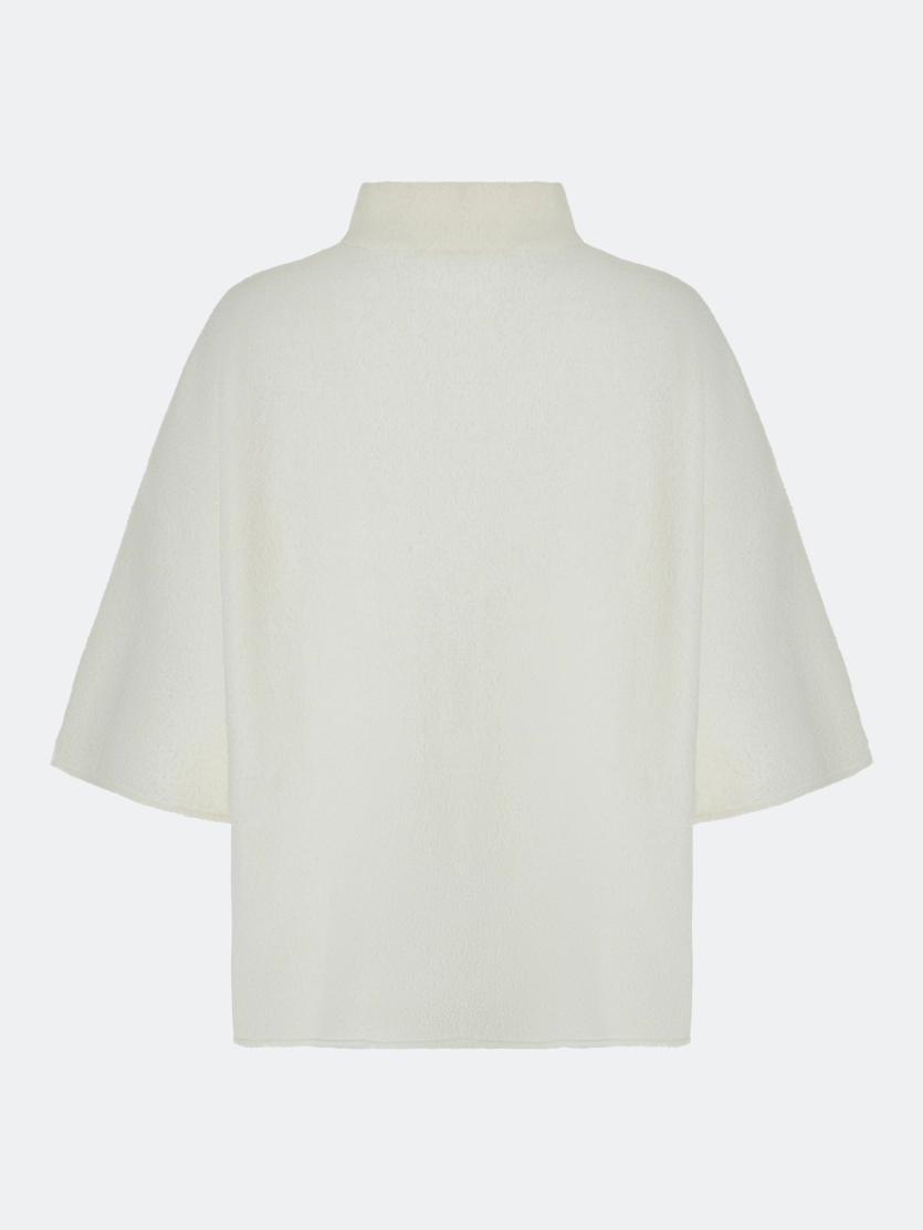 Oversize джемпер с широкими рукавами