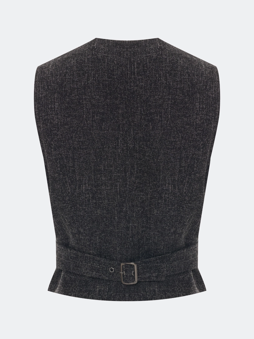 Костюмный жилет из смесовой вискозы