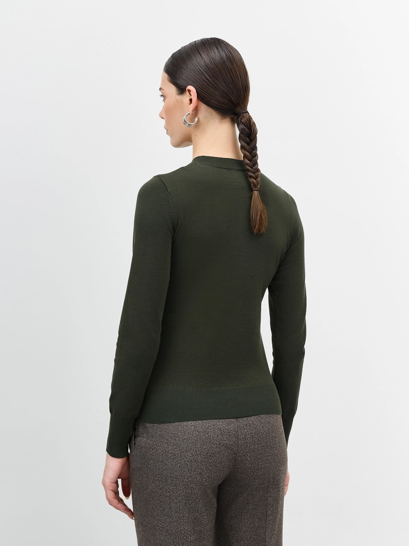 Базовый вязаный джемпер