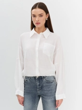Укороченная блузка Oversize