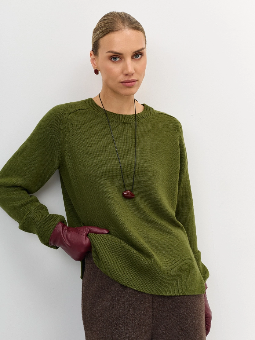 Тоникй свитер с ангорой