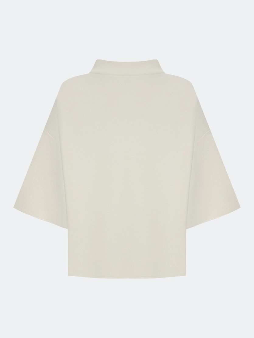 Oversize джемпер из текстурной пряжи