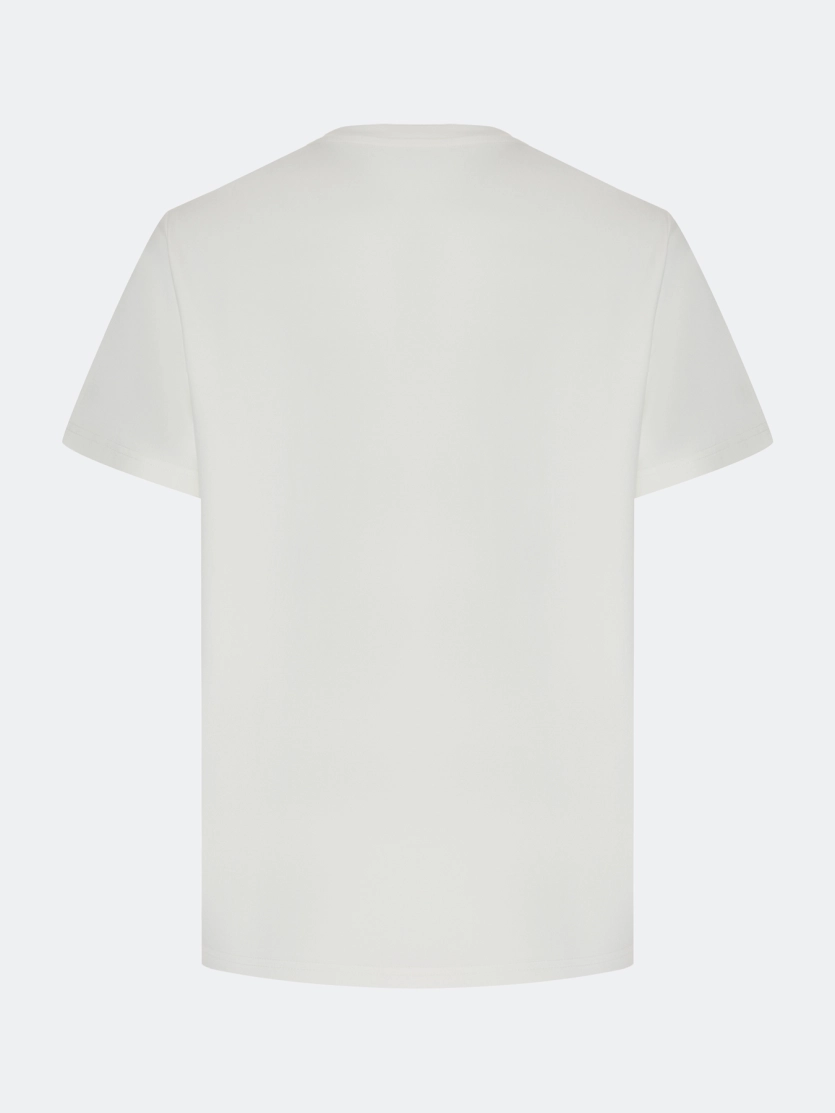 Футболка с флоральным принтом