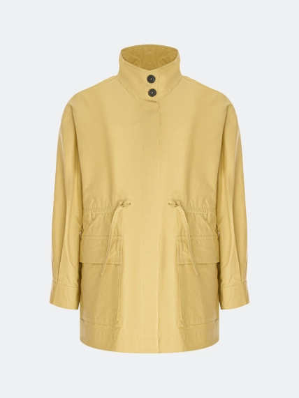 Яркая ветровка из нейлона и хлопка