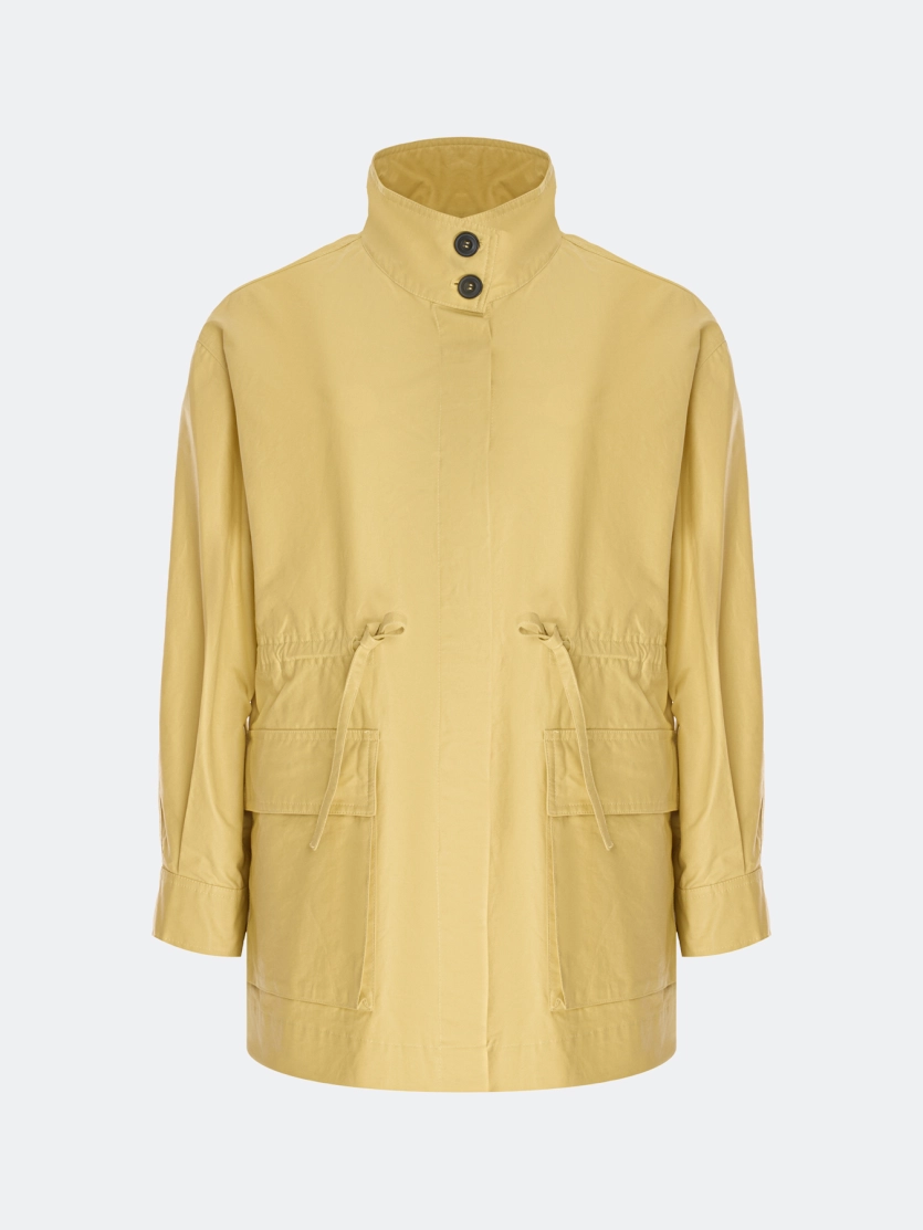 Яркая ветровка из нейлона и хлопка