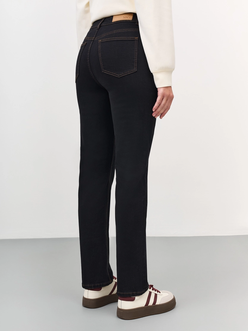 Черные джинсы Slim