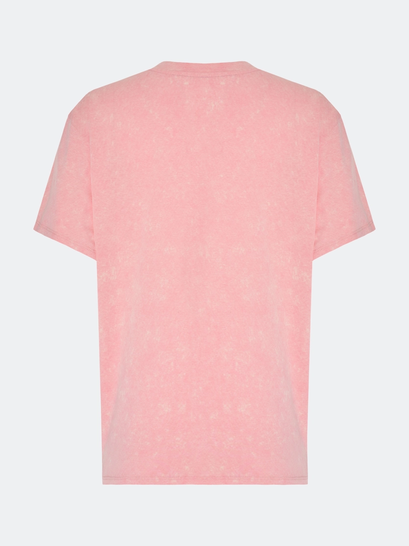 Oversize футболка с эффектом варки