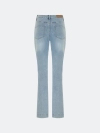 Джинсы bootcut с
акцентными стрелками