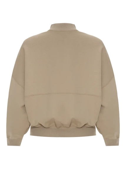 Трикотажный бомбер Oversize