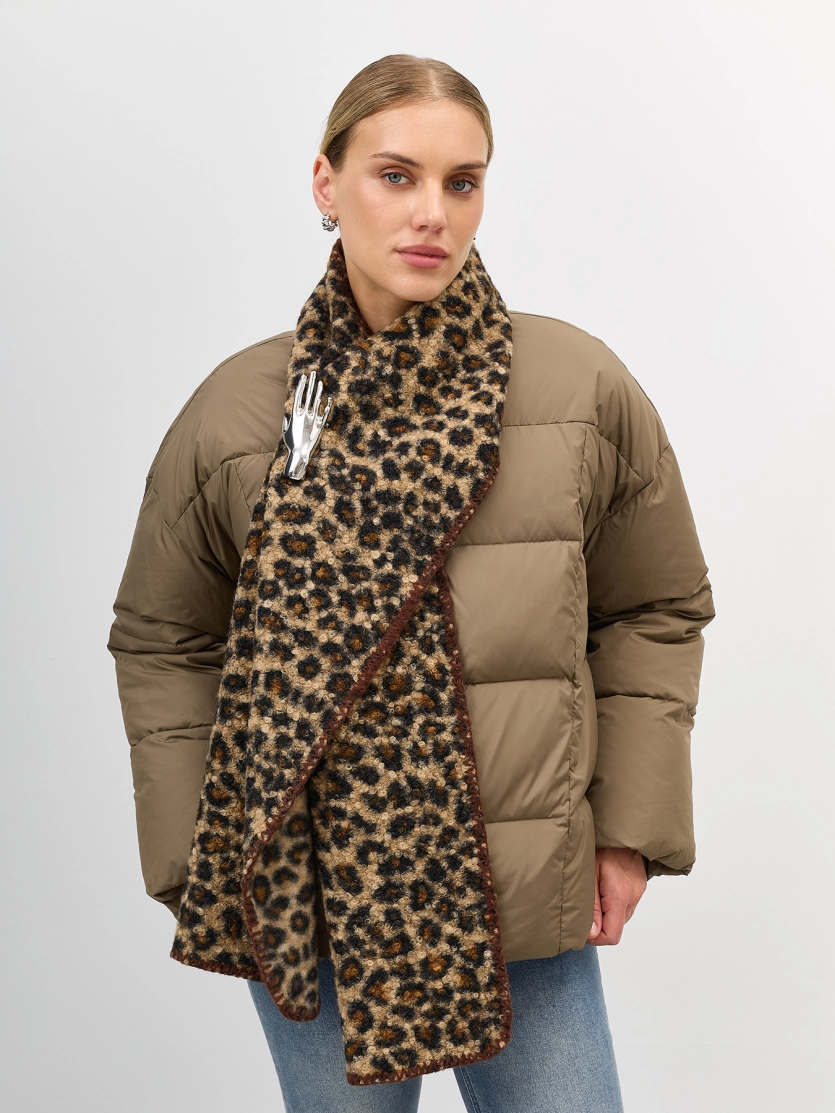 Куртка с трикотажной манишкой 