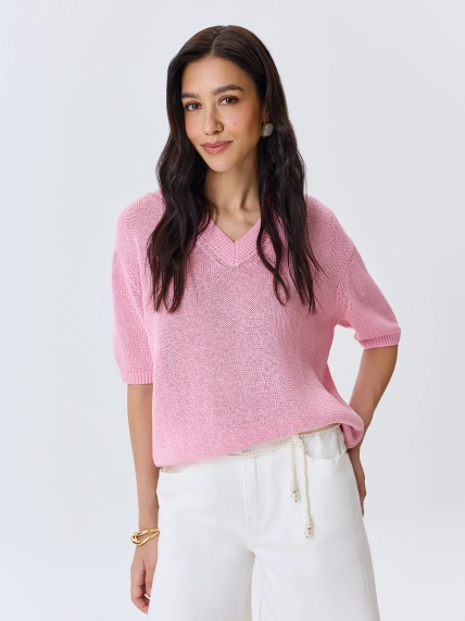 Вязаный джемпер из вискозы