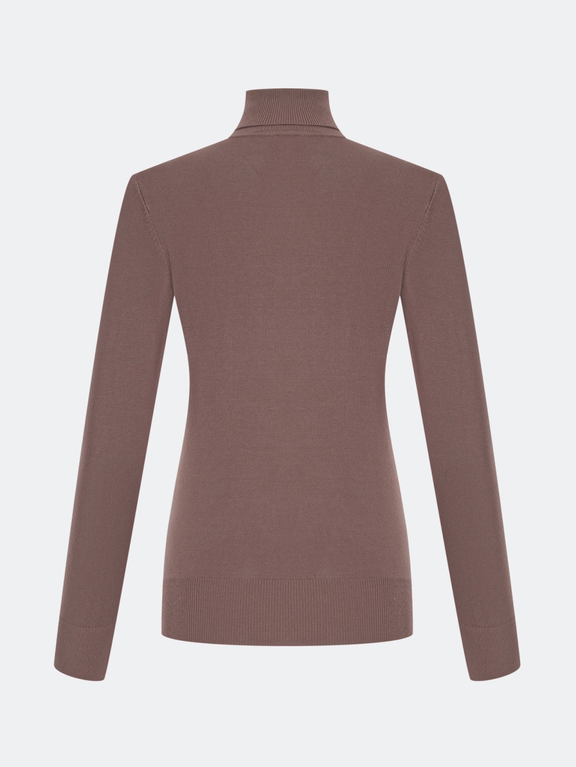 Базовая водолазка из смесовой вискозы