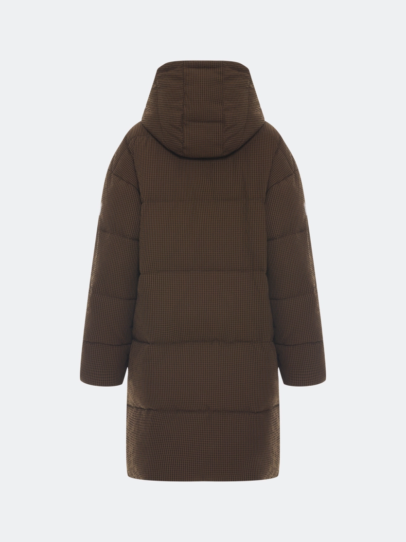 Пальто из фактурной ткани