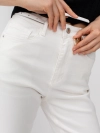 Белые джинсы Boot cut