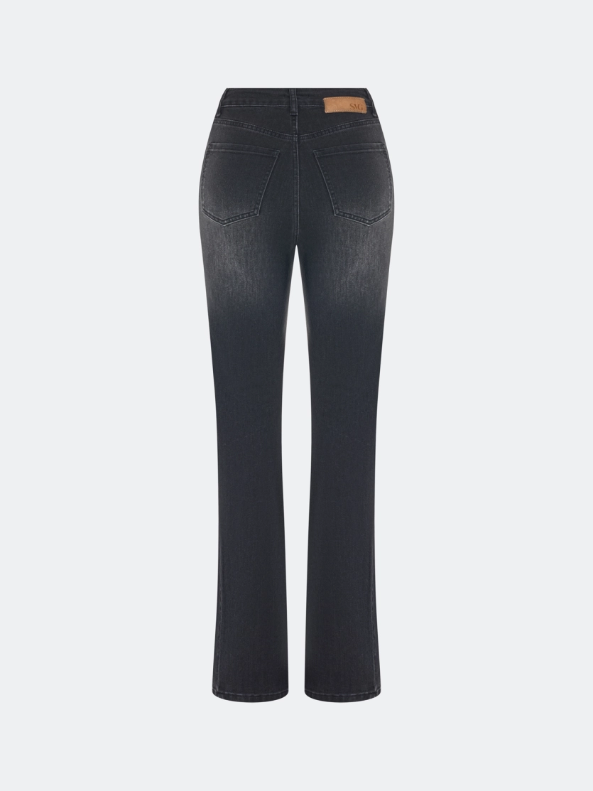 Графитовые джинсы Straight fit