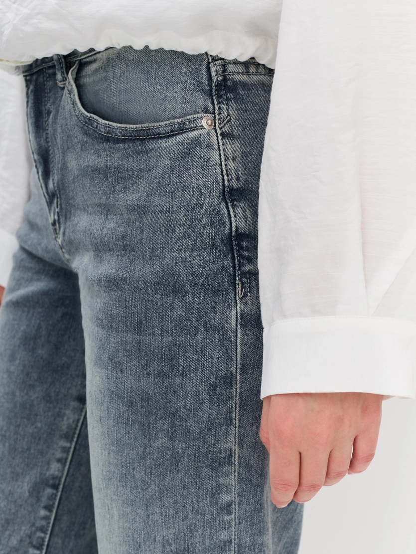 Укороченная блузка Oversize