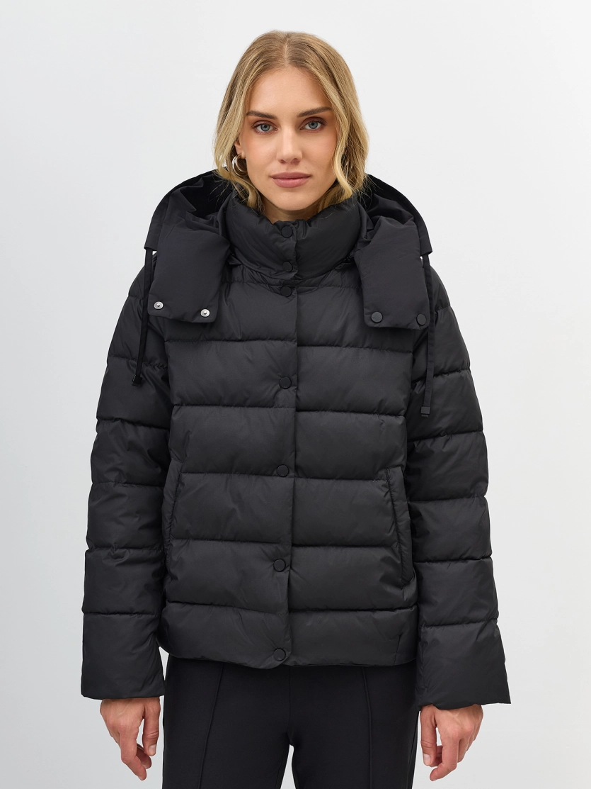 Двусторонняя куртка с капюшоном