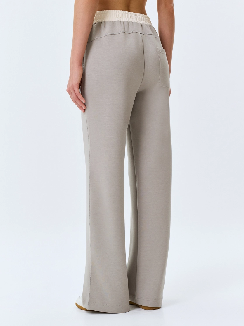 Прямые брюки из модала