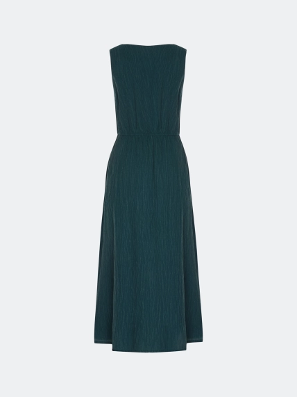 Платье из фактурного тенселя