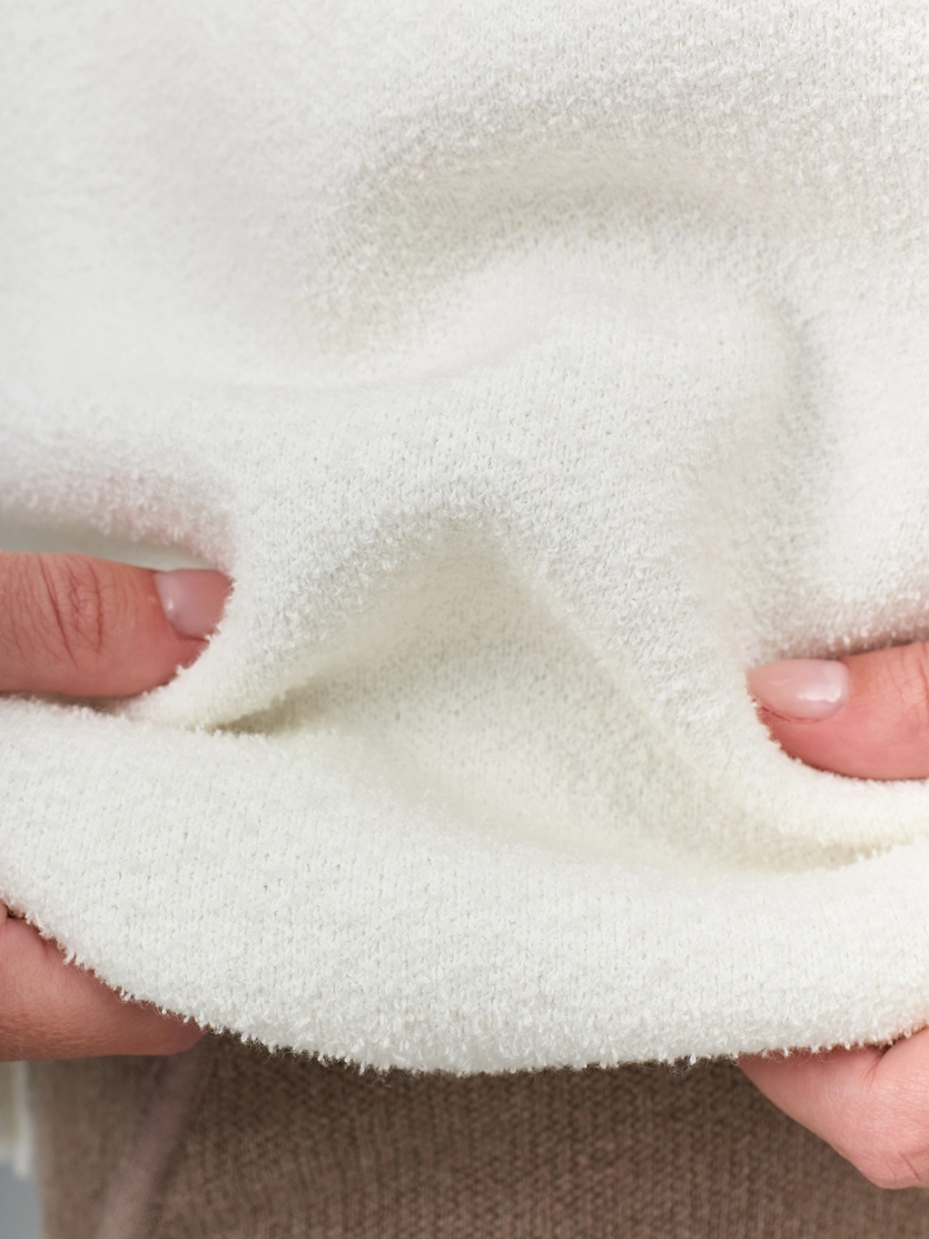 Oversize джемпер из текстурной пряжи