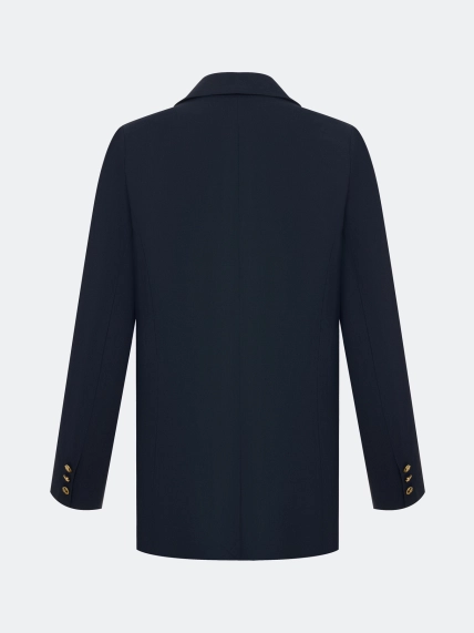 Однобортный свободный жакет