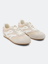 Кроссовки из натуральной замши 