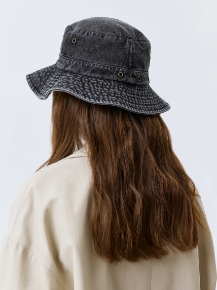 Джинсовая панама в стиле "сафари"