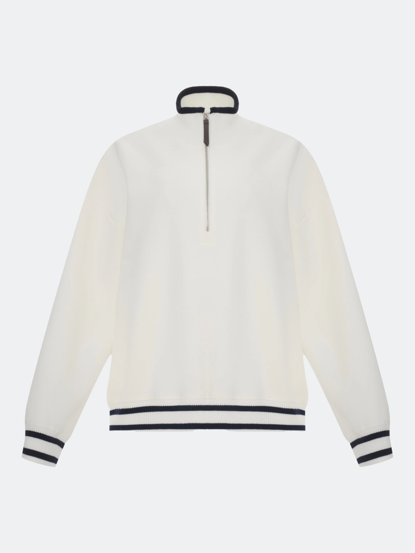 Джемпер с короткой молнией