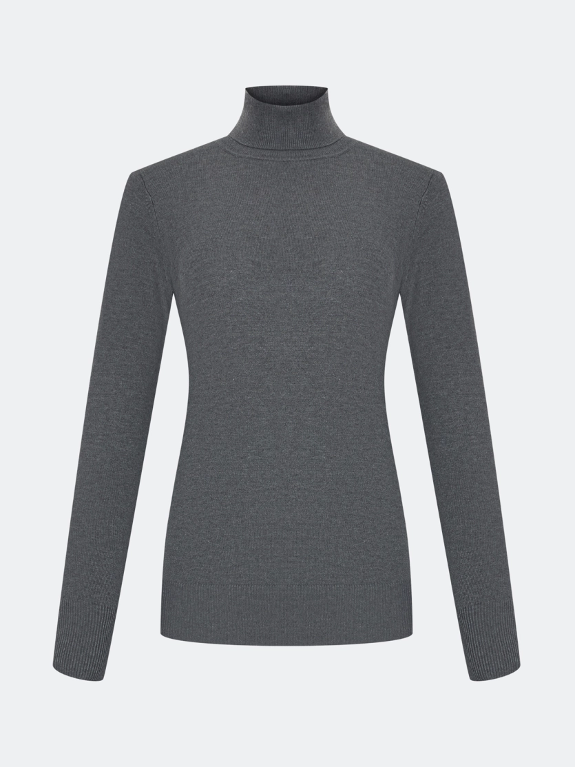 Базовая водолазка из смесовой вискозы