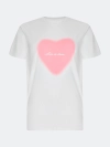 Футболка с принтом "сердце"