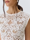 Ажурный кружевной топ