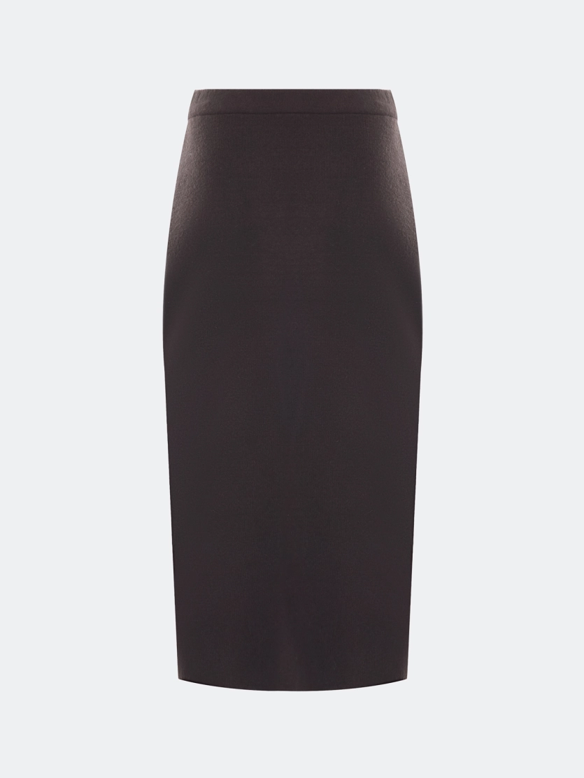 Вязаная юбка-карандаш