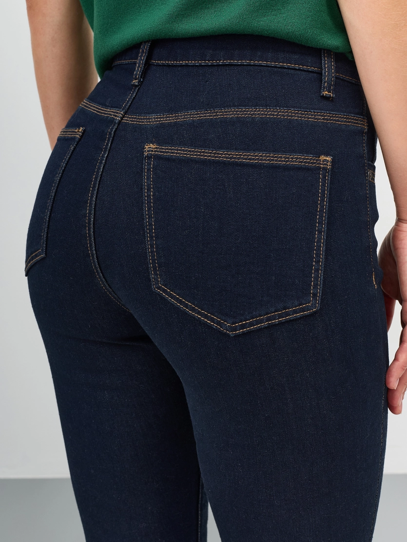 Базовые синие джинсы Bootcut