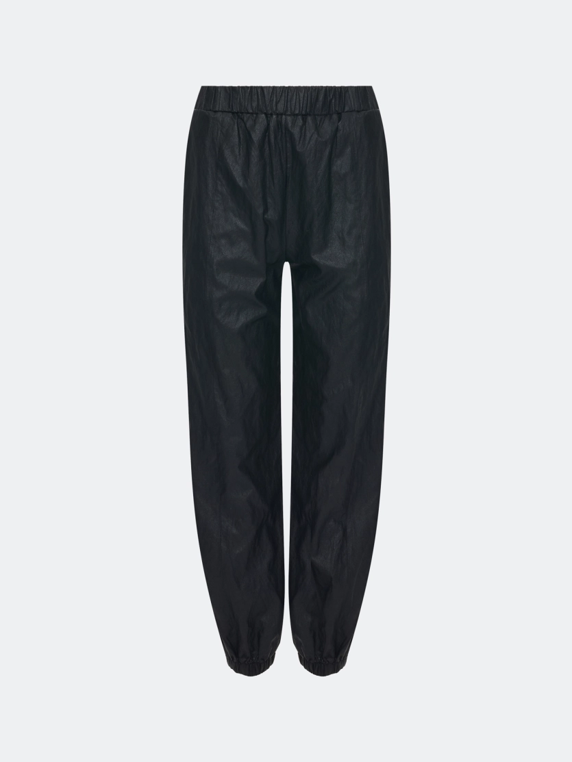 Джоггеры из фактурной ткани