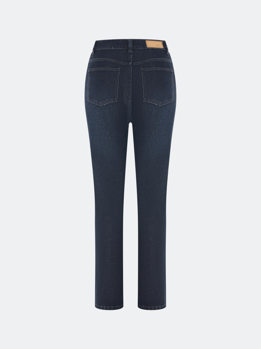 Темно-синие джинсы Slim fit