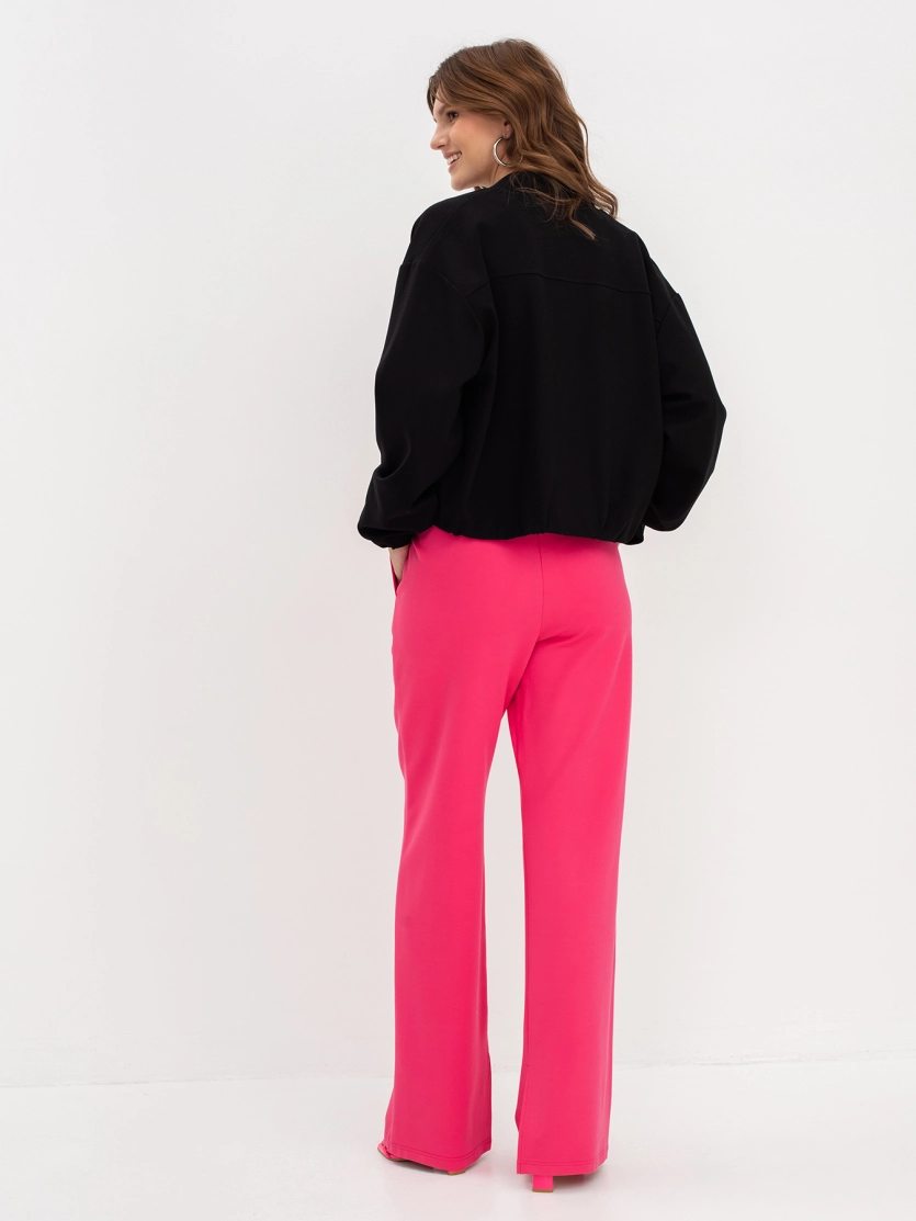 Брюки WIDE LEG из трикотажа