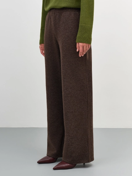 Теплые трикотажные брюки