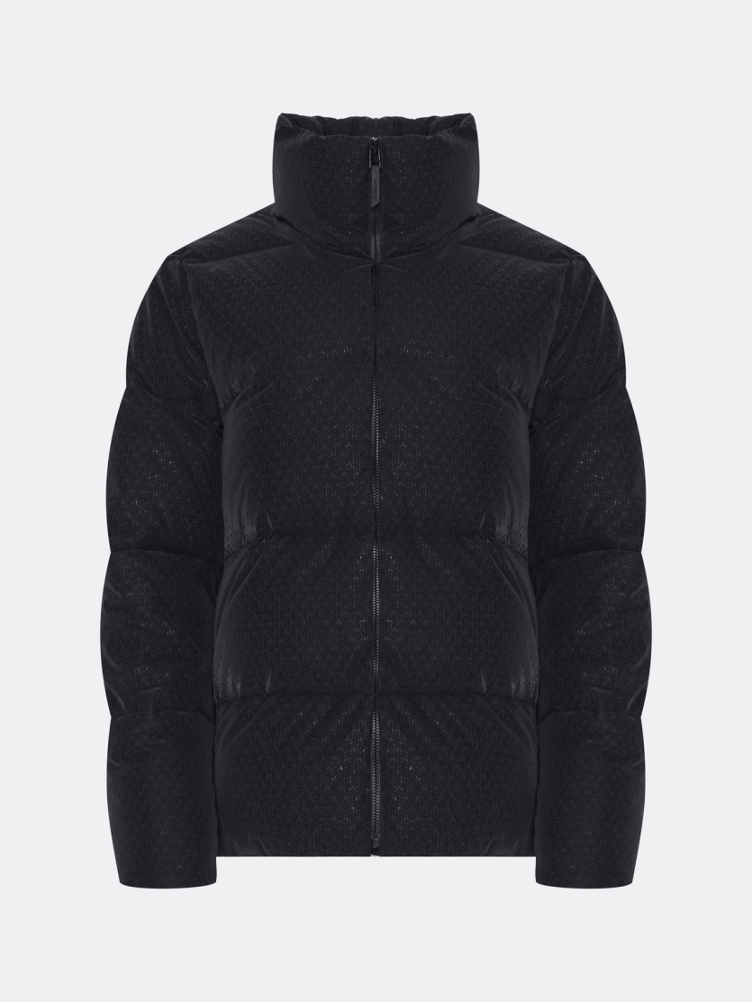 Куртка с имитацией вязаной фактуры