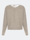 Джемпер с мерцающим люрексом 