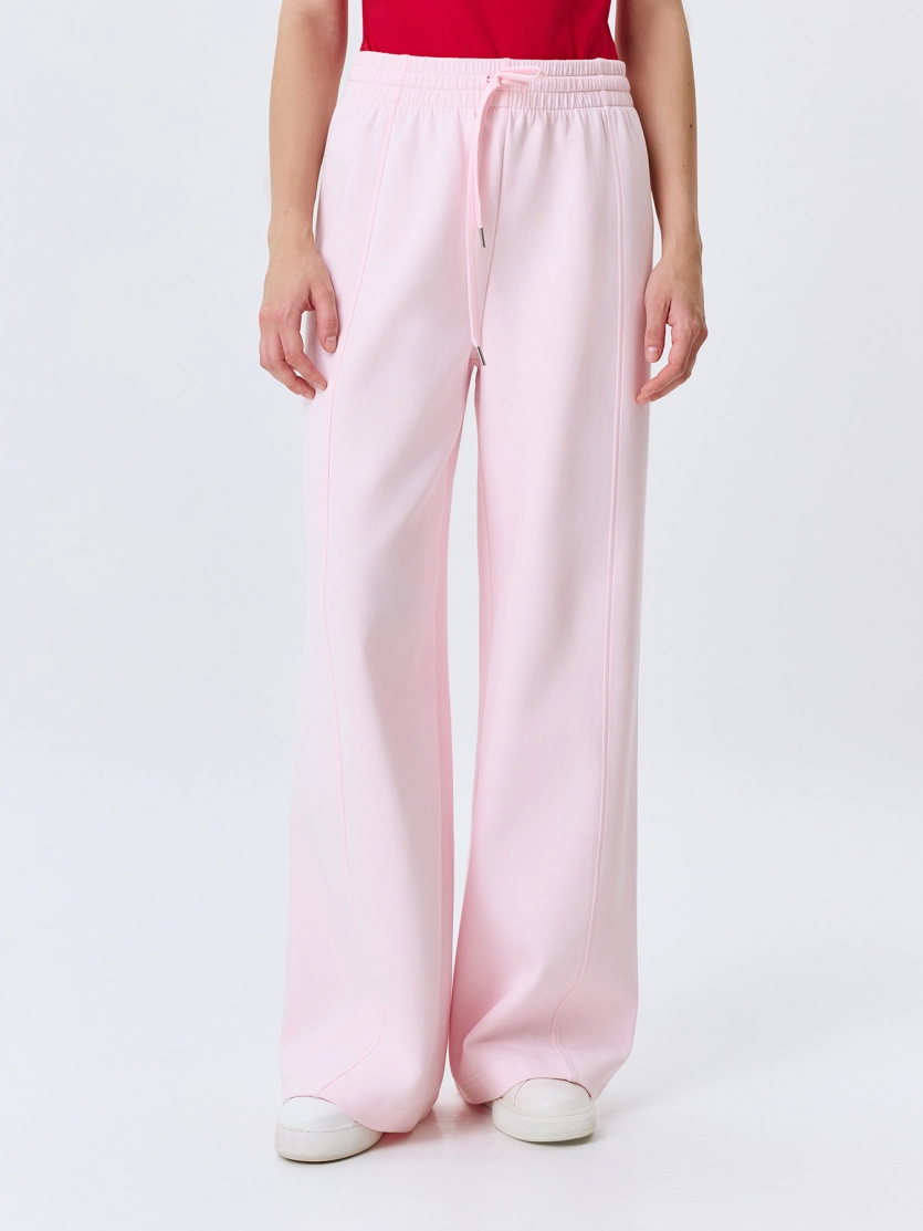 Трикотажные брюки из хлопка