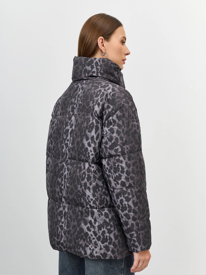 Куртка с анималистичным принтом