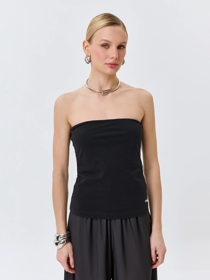 Хлопковый топ-бандо